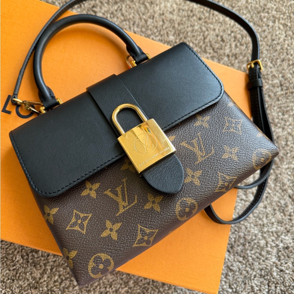 Louis Vuitton Locky BB Monogram Brown and Black Mini Bag - Picture 2 of 6